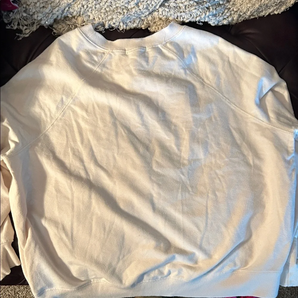 Wildfox Cream Sweatshirt  'All You Need Is Love' - Picture 4 of 4